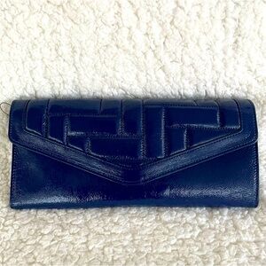 NWT Hobo Long Wallet, Blue